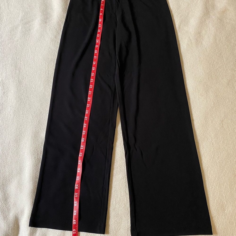 Vintage Casual Corner Collectibles Black Wide Leg Pants